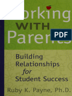 Working With Parents - Building Relationships For Student