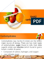 BSC 2ns Sem Unit 2 Carbohydrates