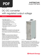 1MRK513001-BEN - en - C - DC-DC Converter With Regulated Output Voltage RXTUG 22H