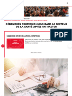 Débouchés Professionnels Dans Le Secteur de La Santé Après Un Master - Sciences Po École D'affaires Publiques