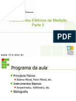 Aula 03 Medidas Eletricas Instrumentos II