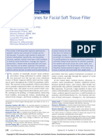 2022 Vascular Safe Zones For Facial Soft Tissue Filler Injections