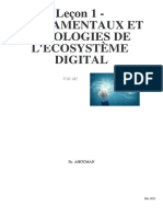 Leçon 1 - Fondamentaux Et Typologies de Lécosysteme Digital