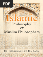 Islamic Philosophy and Muslim Philosophers 1 1