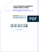 Test Bank For Introductory Statistics 10th Edition Neil A. Weiss Download PDF Full Chapter