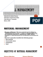 Material Management Chapter 2