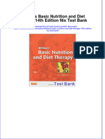 Williams Basic Nutrition and Diet Therapy 14th Edition Nix Test Bank Instant Download All Chapter