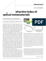 Negative Refractive Index of Optical Metamaterials: Jianji Yang, Christophe Sauvan, and Philippe Lalanne