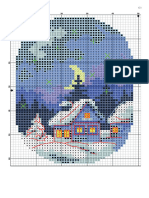 Christmas Cards Cross Stitch Pattern Colorblocks Symbols