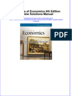 Essentials of Economics 6th Edition Mankiw Solutions Manual Instant Download All Chapter