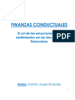 Finanzas Conductuales, Adolfo Jorge Rospide