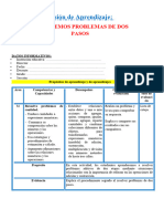 3° Sesión Día 4 Mat Resolvemos Problemas de Dos Pasos