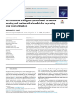 An Innovative Intelligent System Based On Remote Sensing and Mathematical Models For Improving Crop Yield Estimation