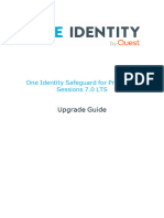 Safeguard For Privileged Sessions Upgrade Guide - 70