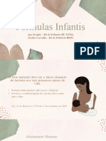 Fórmulas Infantis - Apresentação