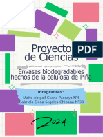 Documento A4 Portada Trabajo Proyecto Infantil Creativo Multicolor