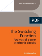 Switching Function Analysis of Power Electronic Circuits