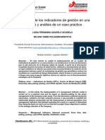 Artículo - Indicadores de Gestión y Caso Práctico