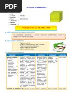 D5 A1 SESION MAT. Multiplicación Por 10, 100 y 1000