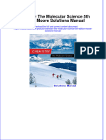 Chemistry The Molecular Science 5th Edition Moore Solutions Manual Instant Download All Chapter