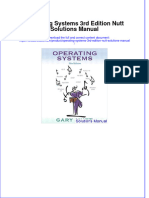 Operating Systems 3rd Edition Nutt Solutions Manual Instant Download All Chapter