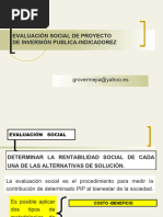 Indicadores Sociales