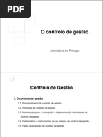 Controlo de Gestao