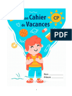 Cahier de Vacances CP 2023