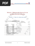 Módulo I. Sistemas de Información de Establecimientos Hoteleros