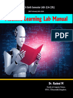 Machine Learning Lab Manual