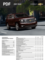 2020 - Ficha Técnica - Chevrolet - Tahoe