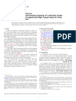 Evaluation of Load-Carrying Capacity of Lubricants Under Conditions of Low Speed and High Torque Used For Final Hypoid Drive Axles