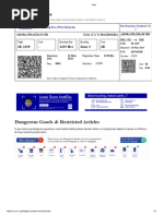 Dangerous Goods & Restricted Articles: Your Boarding Pass