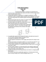 Class - XII A Physics HHW Assignment PYQ (2024-25)