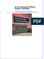 Financial Accounting 8th Edition Deegan Test Bank Instant Download All Chapter