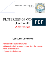 Lecture 08 (Admixtures)