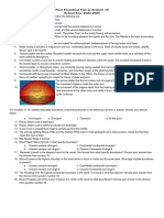 FIrst Periodical Test in Science 10