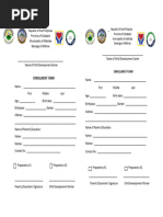 Enrollment Form