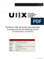 Plan de Acción para Potenciar La Producción de Un Sector Económico AI