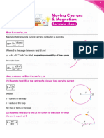 Moving Charges and Magnetism