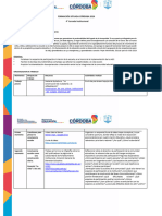 Agenda 4ta Jornada - 12 de Junio