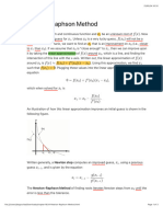 07.4 Newton Raphson Method