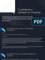 Ciudadania y Sufragio en Uruguay