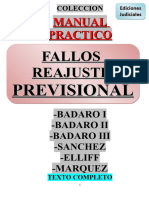 Colección - Manual Práctico - Compilado de Fallos de Reajuste Previsional