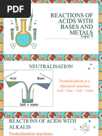 Topic 9 Reactions of Acids With Bases and Metals