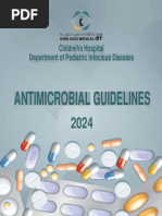 Antimicrobial Guidelines 2024