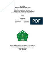 PROPOSAL Penelitian Tindakan Kelas