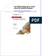 Ebook Download My Revision Notes Edexcel A Level Economics by Quintin Brewer All Chapter