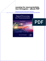 Ebook Download Signal Processing For Neuroscientists 2nd Ed Edition Drongelen - Ebook PDF All Chapter