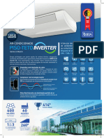 Flyer Piso Teto Inverter